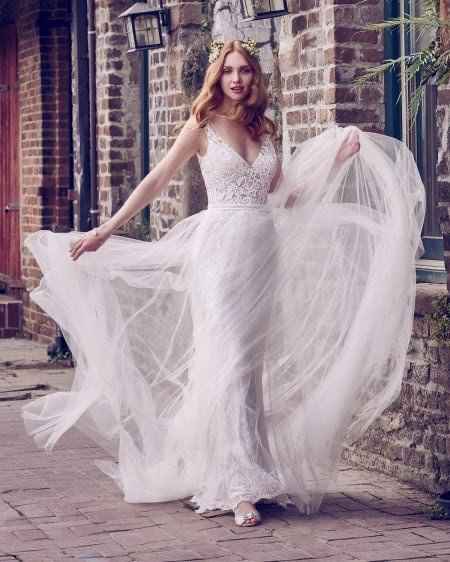 El vestido de novia ideal para una boda en la playa - 1