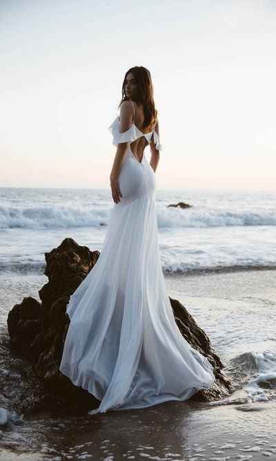 El vestido de novia ideal para una boda en la playa - 6