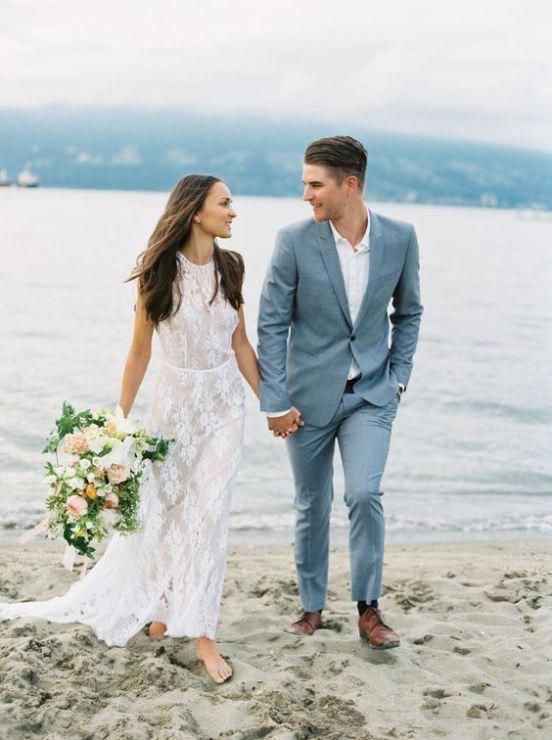 El vestido de novia ideal para una boda en la playa - 13