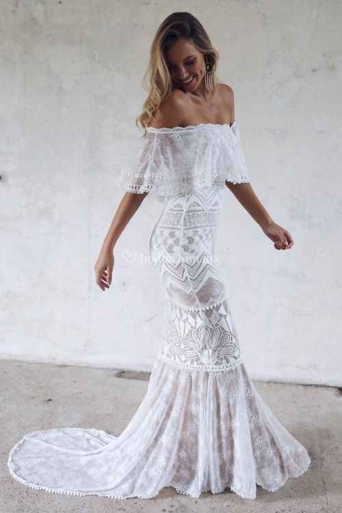 El vestido de novia ideal para una boda en la playa - 14