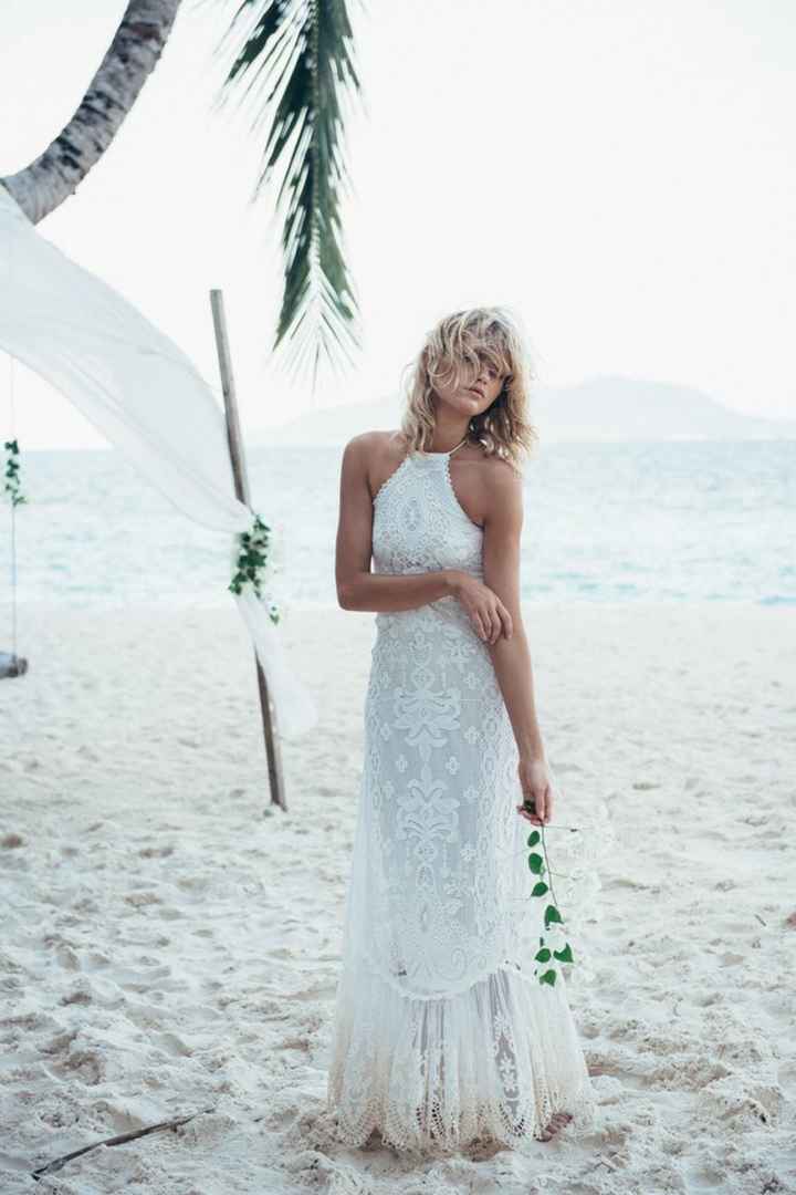 El vestido de novia ideal para una boda en la playa - 18
