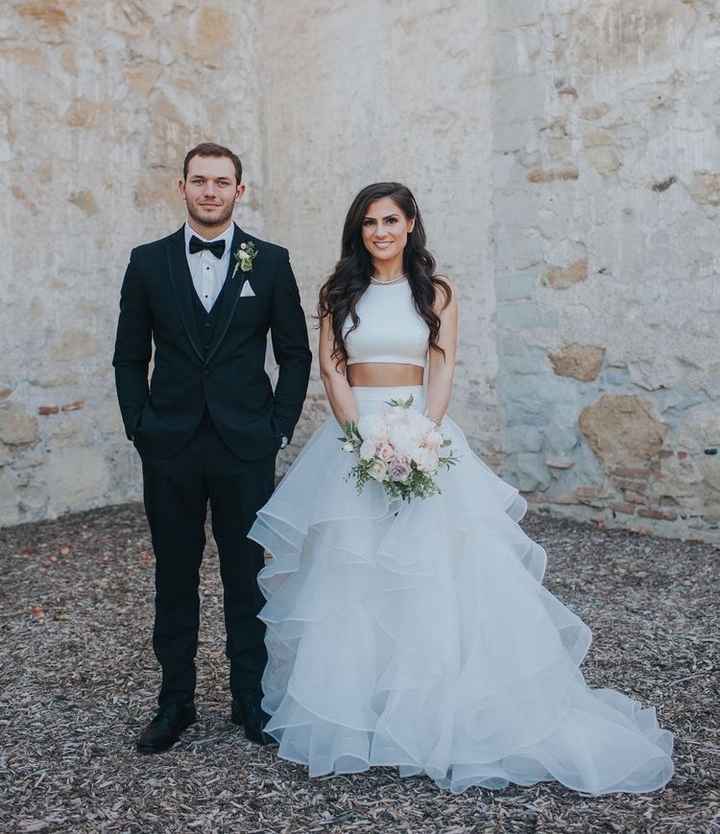 El vestido de novia en dos piezas - 15