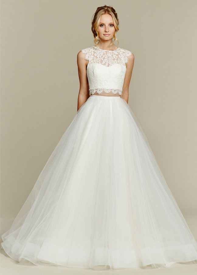 El vestido de novia en dos piezas - 21