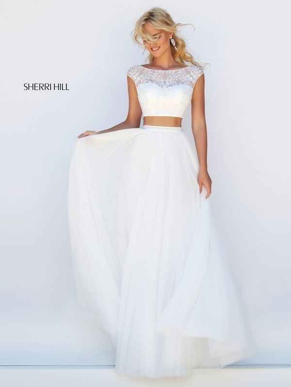 El vestido de novia en dos piezas - 23