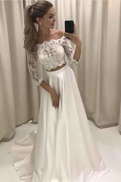 El vestido de novia en dos piezas - 29