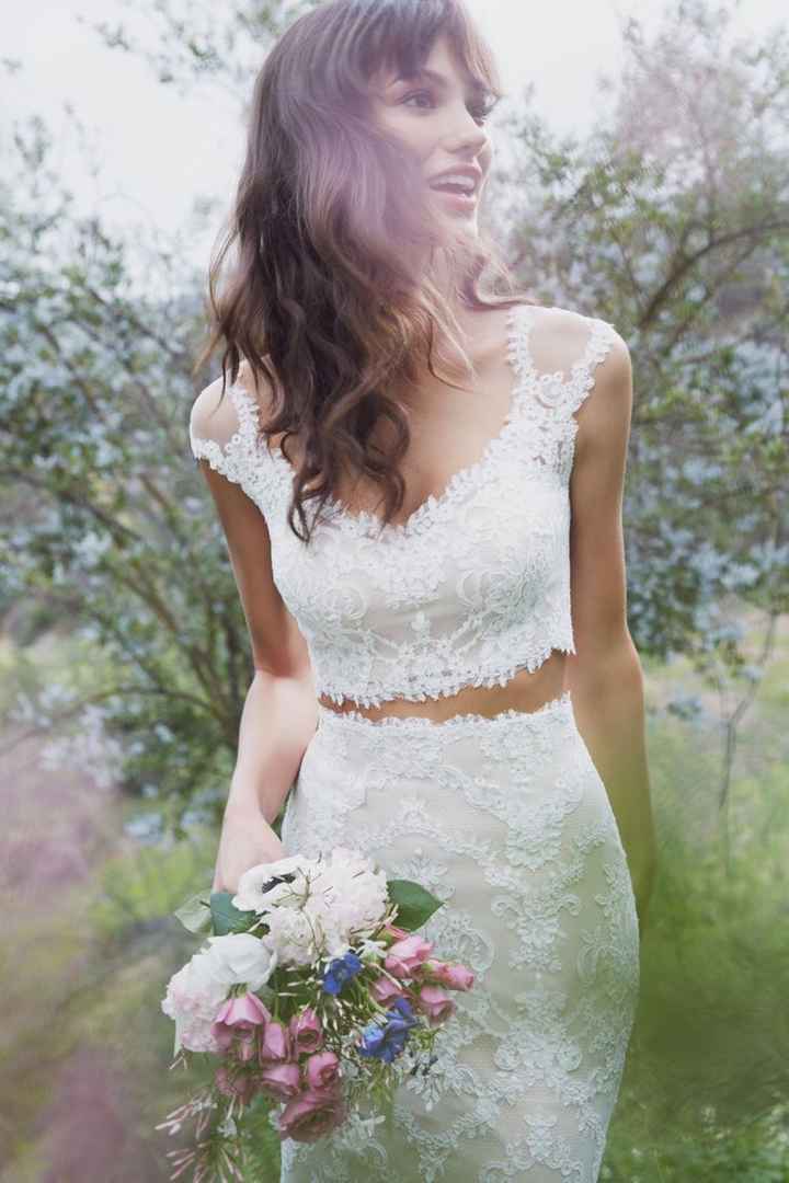 El vestido de novia en dos piezas - 33