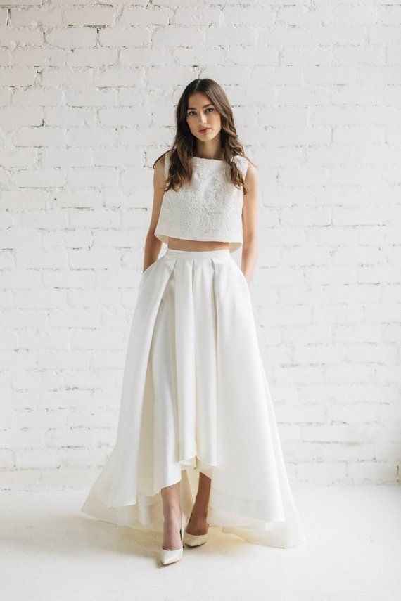 El vestido de novia en dos piezas - 35