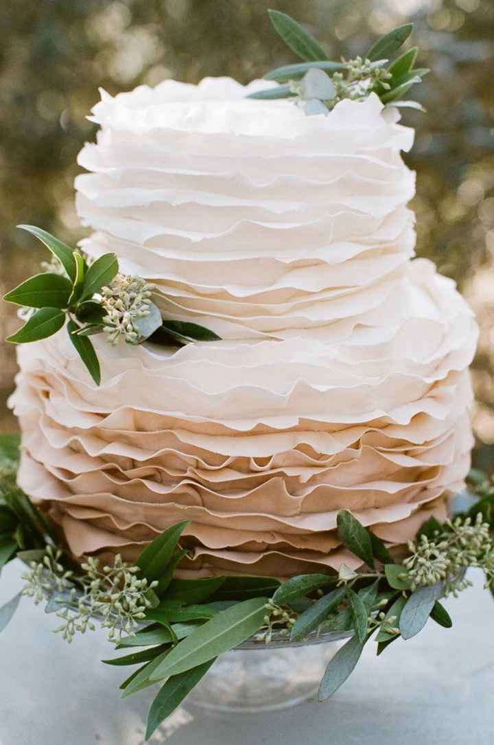 Pastel blanco + flores = Combinación infalible (parte 2) - 10