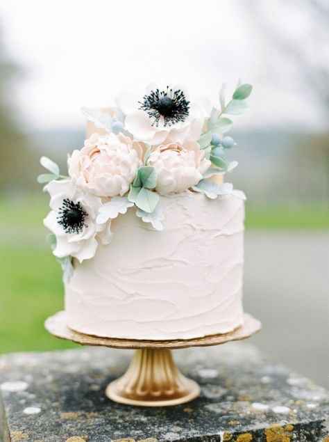 Pastel blanco + flores = Combinación infalible (parte 2) - 11
