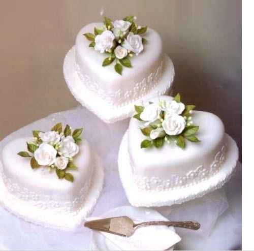 Pastel blanco + flores = Combinación infalible (parte 2) - 15