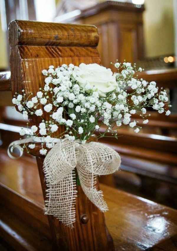 Como decorar la iglesia para el día de la boda 💒 - 3
