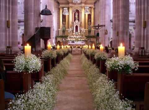 Como decorar la iglesia para el día de la boda 💒 - 12