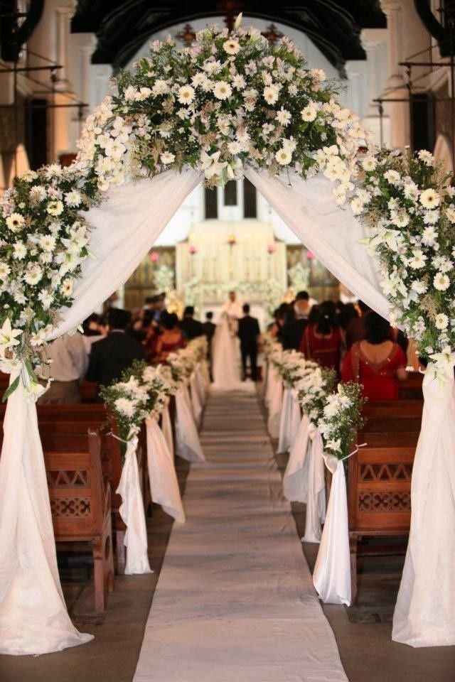 Como decorar la iglesia para el día de la boda 💒 - 19