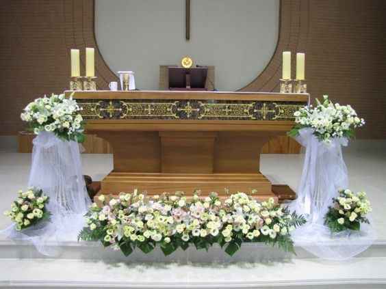 Como decorar la iglesia para el día de la boda 💒 - 21