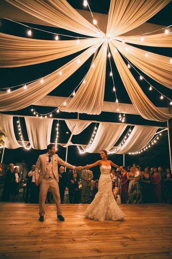 Entelados como parte de la decoración de la boda. - 2
