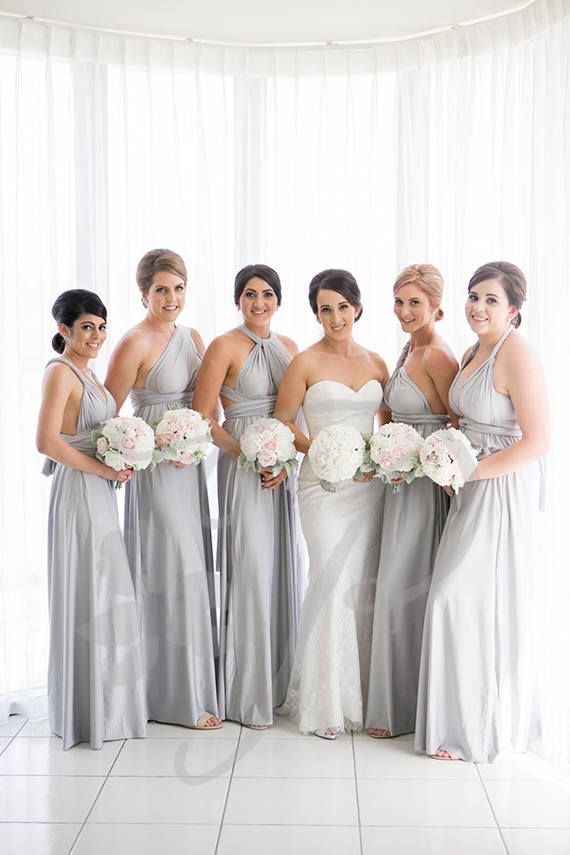 Colores: Vestidos de dama en color gris ✨ - 14