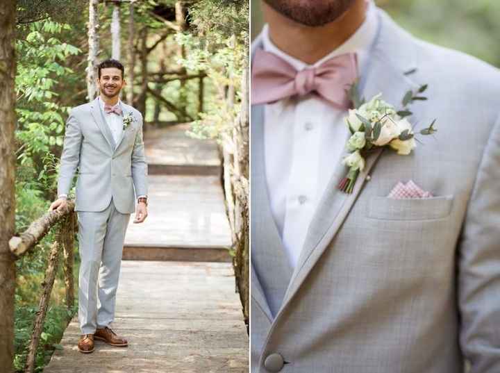 Colores: El traje del novio en gris ✨ - 11
