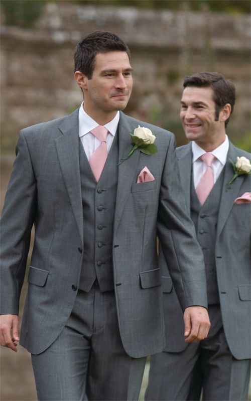 Colores: El traje del novio en gris ✨ - 12