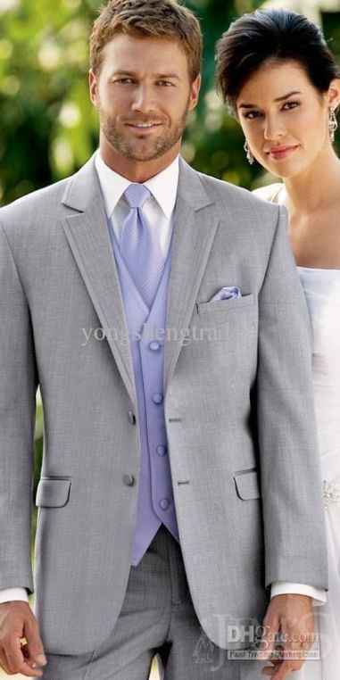 Colores: El traje del novio en gris ✨ - 15