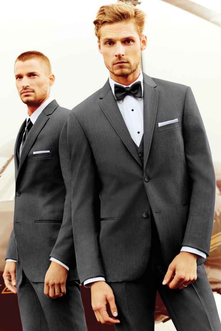Colores: El traje del novio en gris ✨ - 21