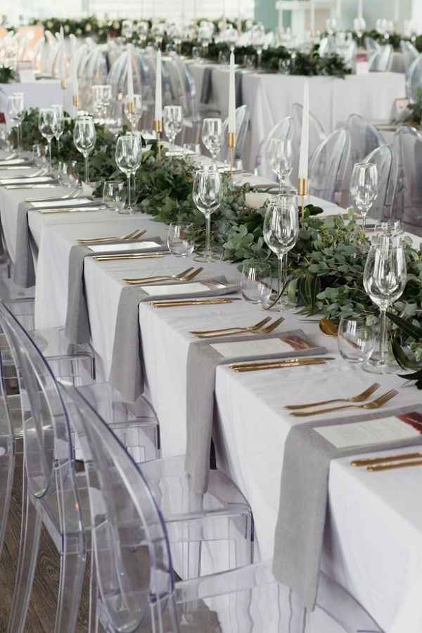 Colores: Mantelería y decoración en gris ✨ - 2
