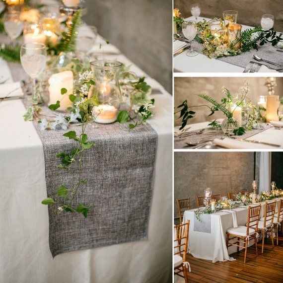 Colores: Mantelería y decoración en gris ✨ - 5