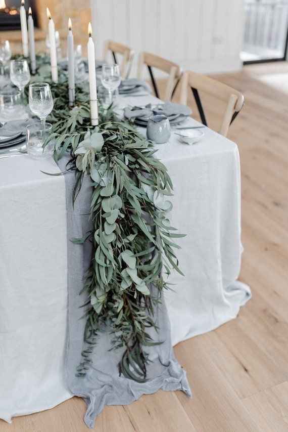 Colores: Mantelería y decoración en gris ✨ - 9