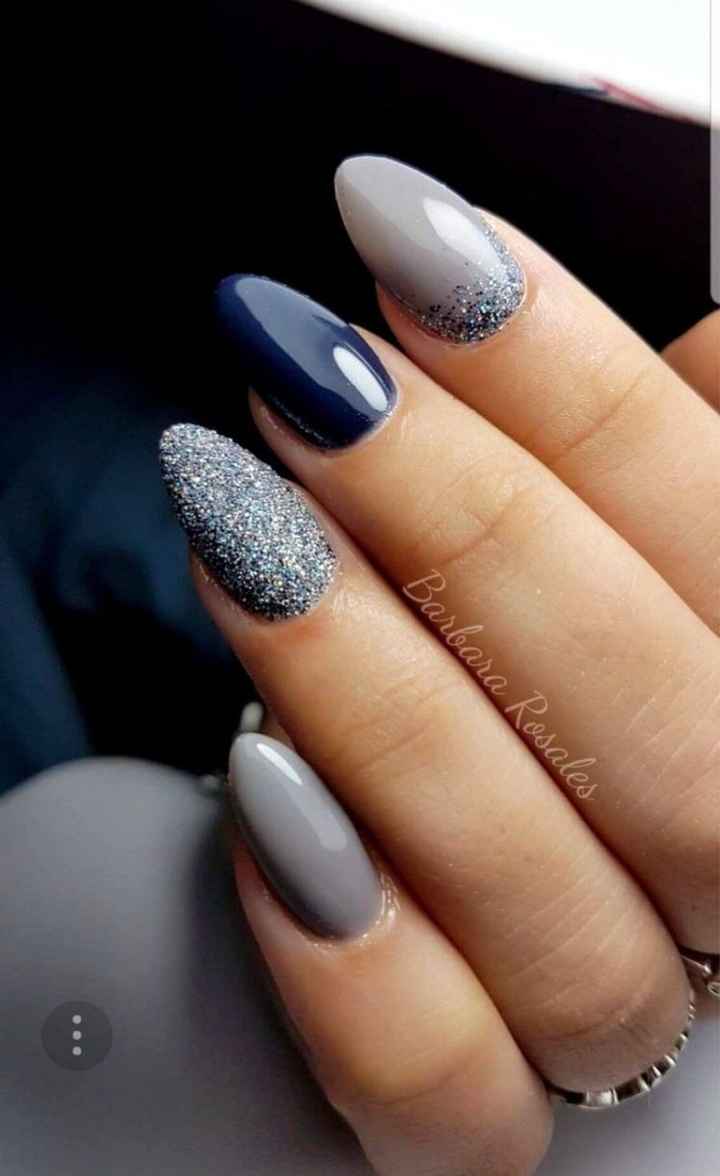 Colores: uñas en tono gris ✨ - 15