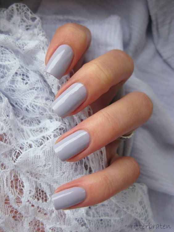 Colores: uñas en tono gris ✨ - 18