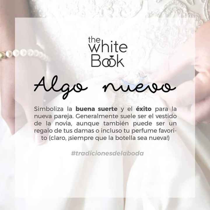 Que usa la novia el día de la boda... - 1