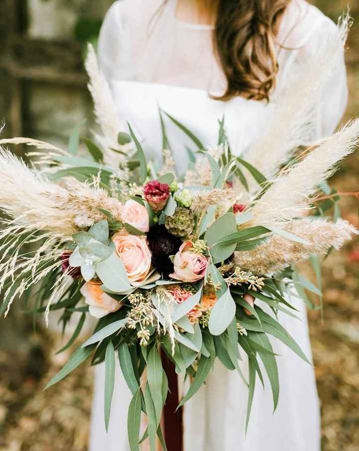 Decoración con pampas grass - 1