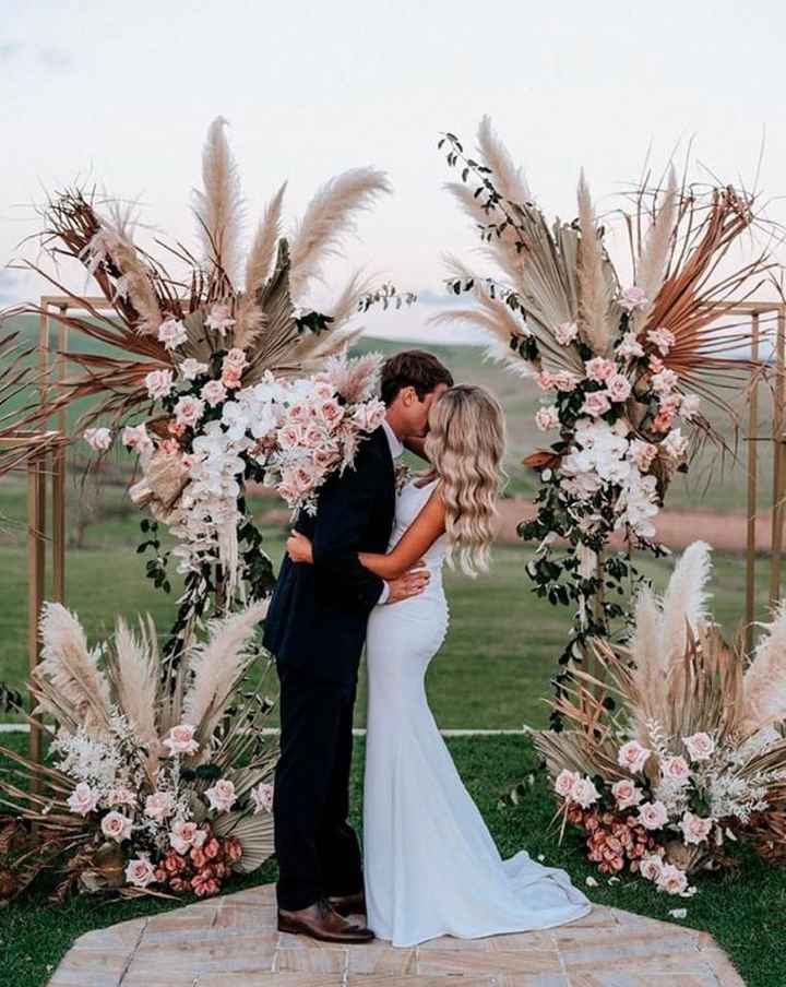 Decoración con pampas grass - 2