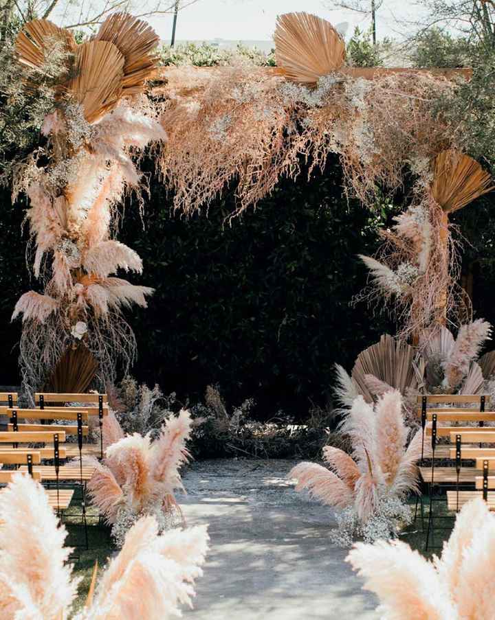Decoración con pampas grass - 5