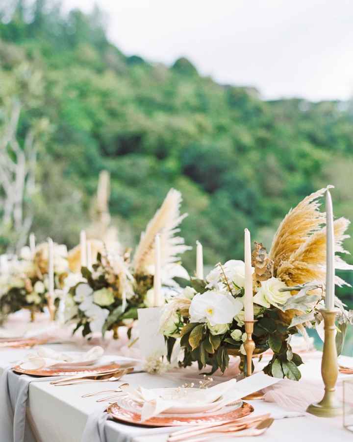 Decoración con pampas grass - 8