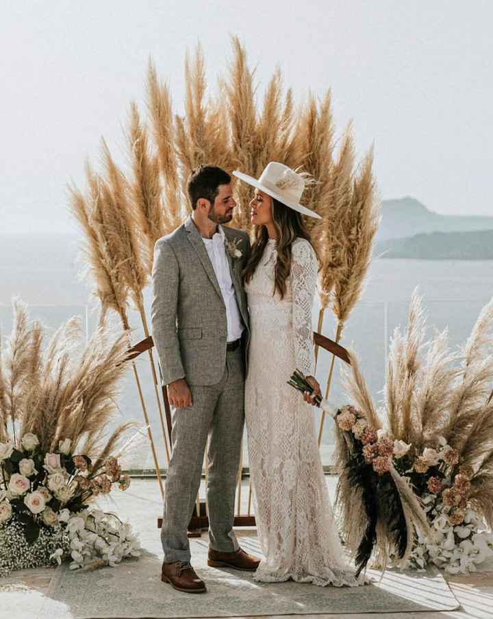 Decoración con pampas grass - 12