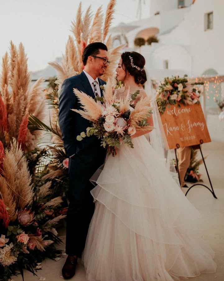 Decoración con pampas grass - 13