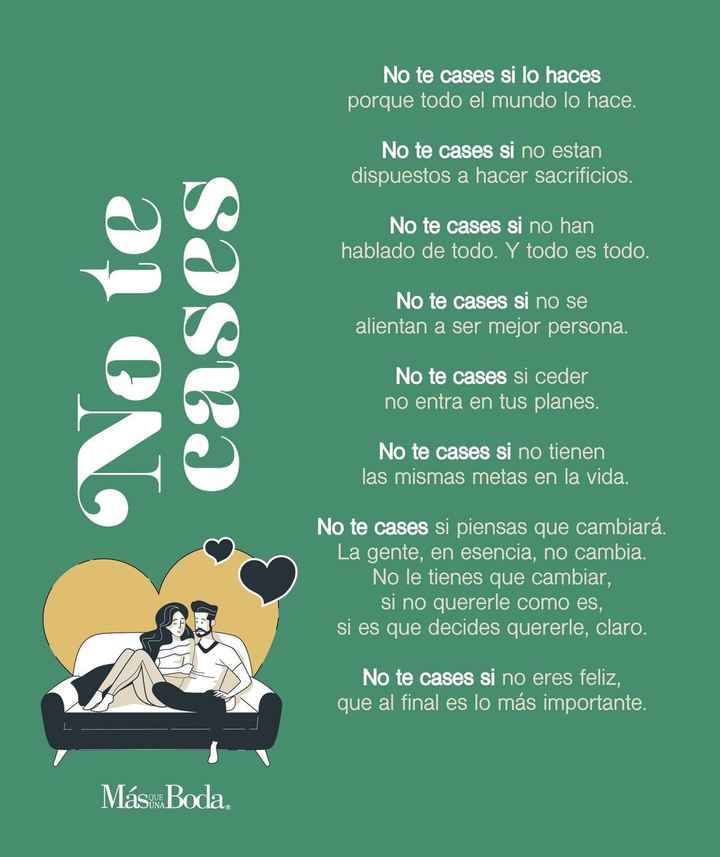 No te cases! - 1