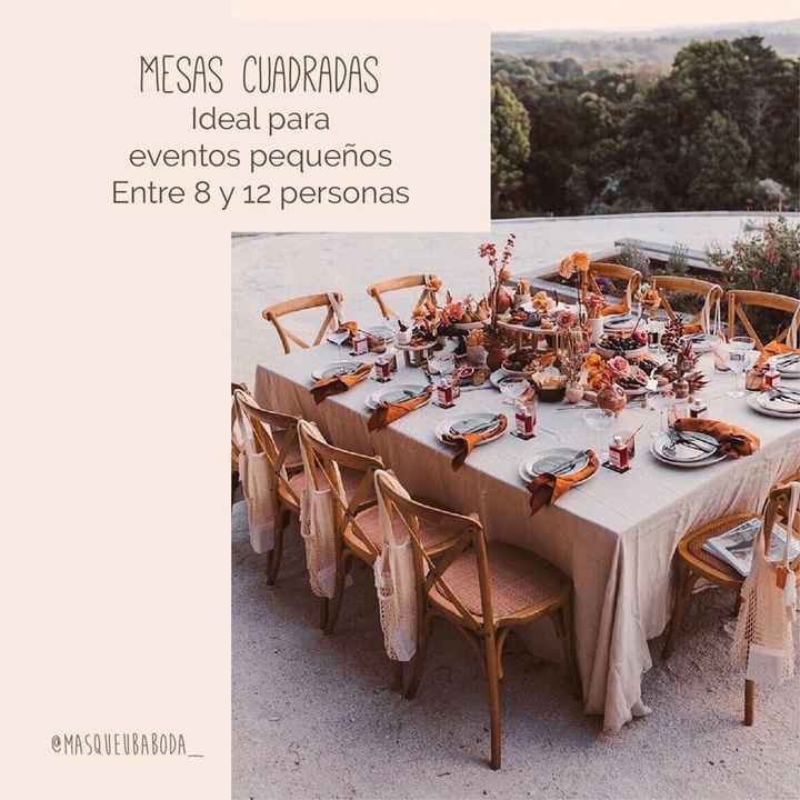 Tipos de mesa para tu evento - 3