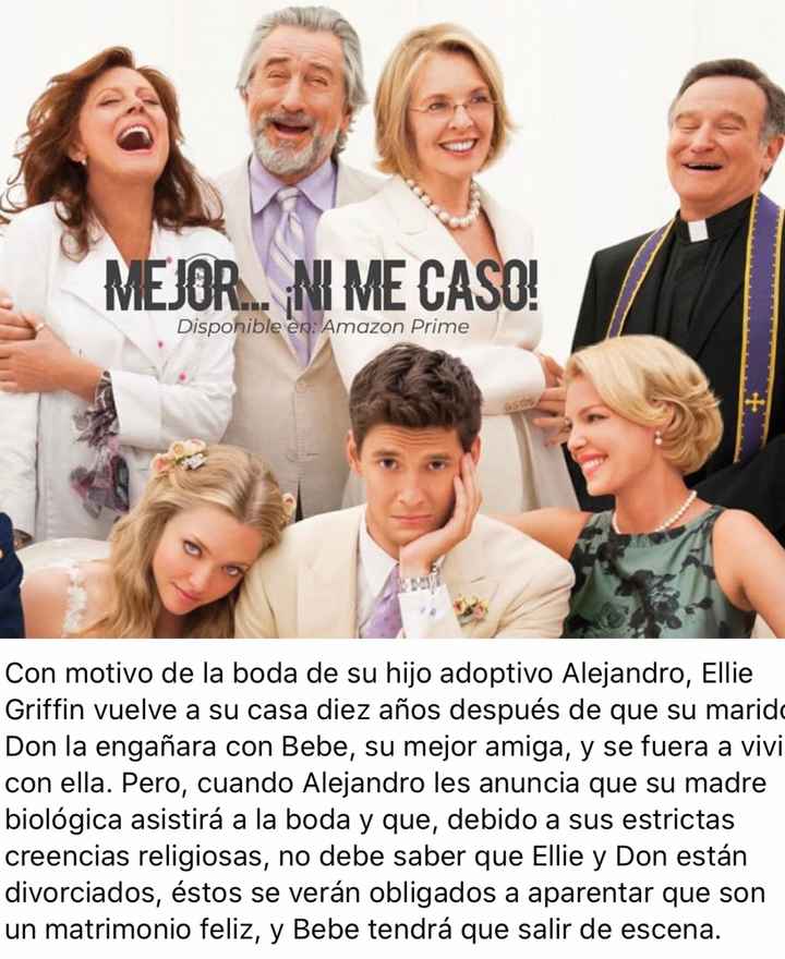 Las pelis de boda 👰🏻📽 - 8