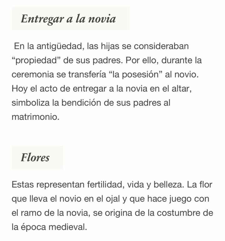 Tradiciones y curiosidades en una boda - 3