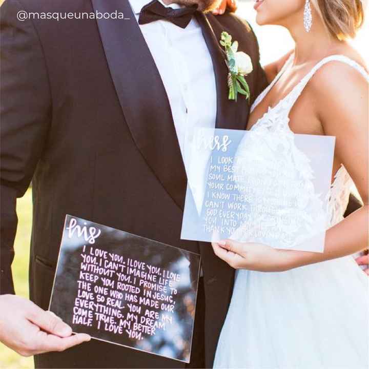 El acrílico en tu boda - 2