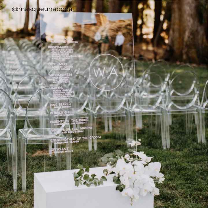 El acrílico en tu boda - 5