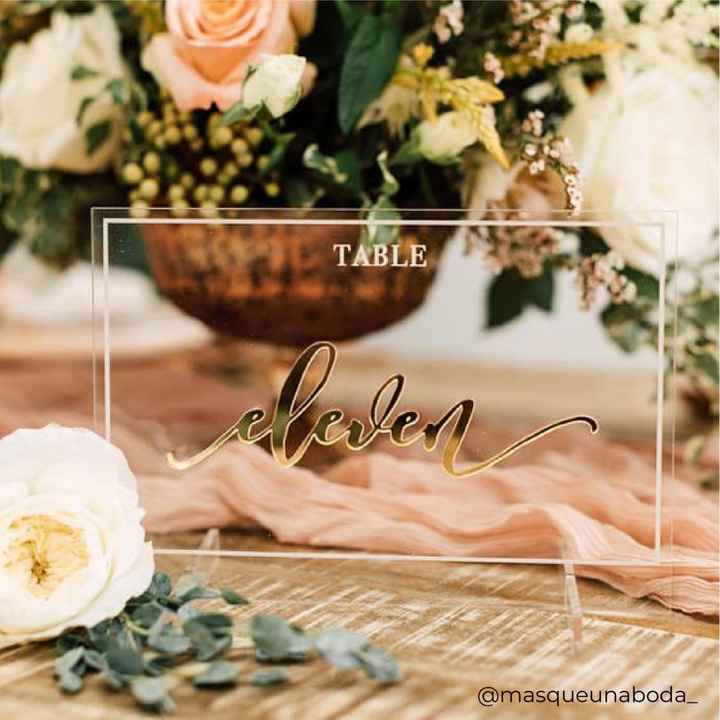 El acrílico en tu boda - 8