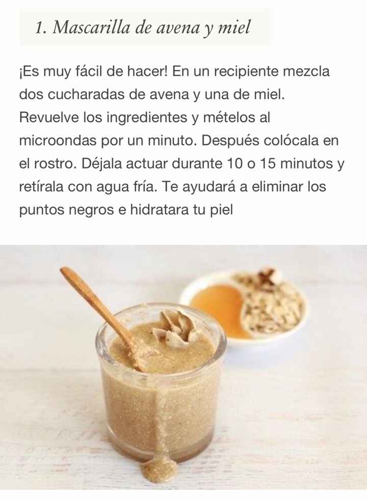 5 mascarillas naturales diy 🧖🏻‍♀️ - 1