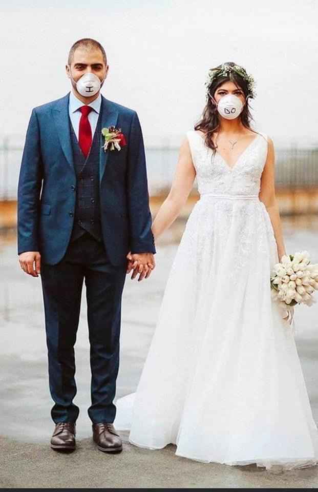 Cubrebocas nupciales 😷 - 3