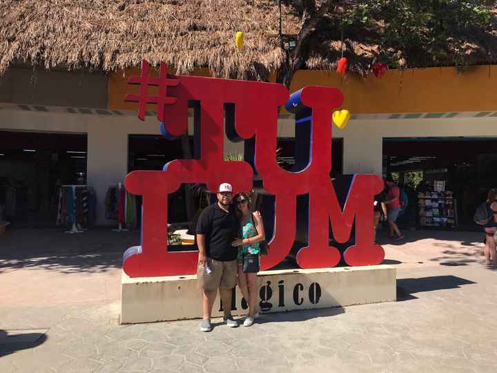 Saraí reta a los novios de la comunidad a subir fotos donde quieren su luna de miel! - 3