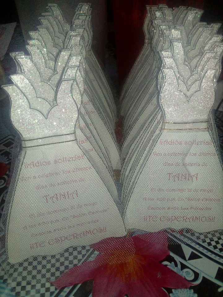 Invitaciones despedida de soltera - 2