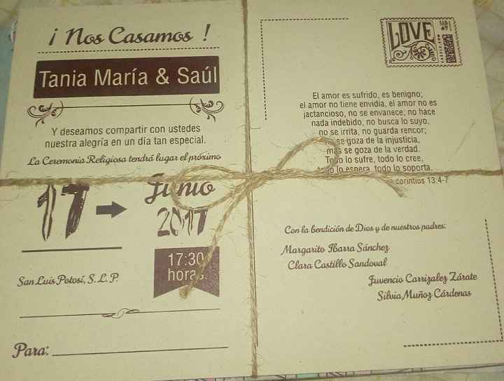 Mis invitaciones 😍 - 2