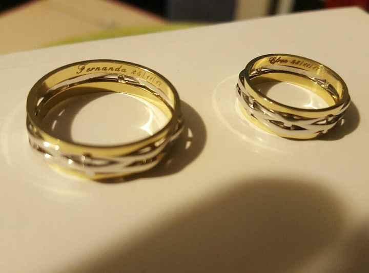 Argollas grabadas - 1