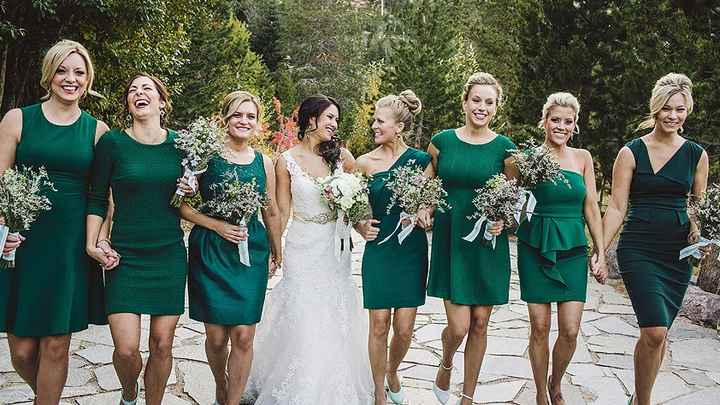 para damas verde esmeralda - Nupcial - bodas.com.mx